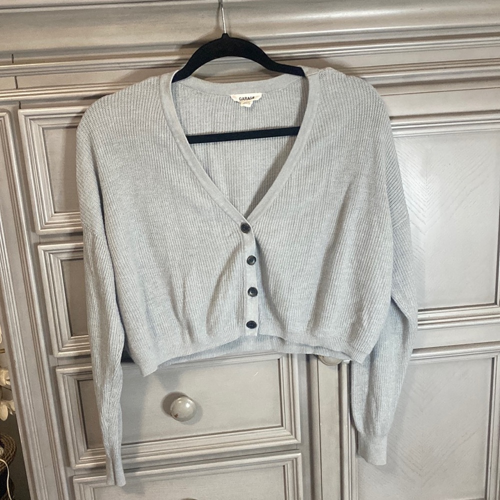 Garage Cropped cardigan
